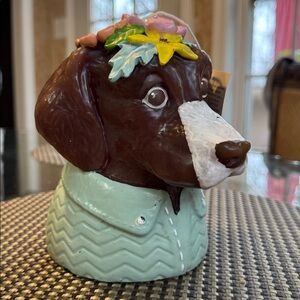 Mia Charro Dog Candle – Large Sculpted Candle (With Tag Used / Shelf-Wear)